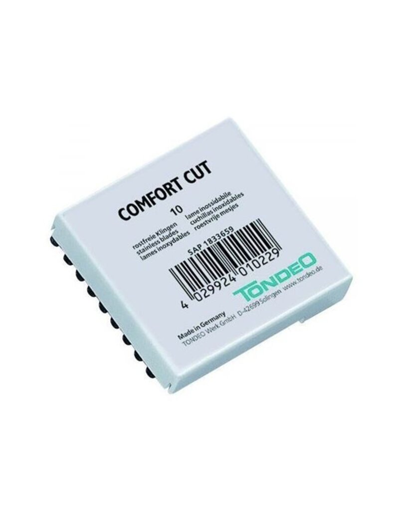 Tondeo Tondeo Comfort Cut insteek mesjes 10st