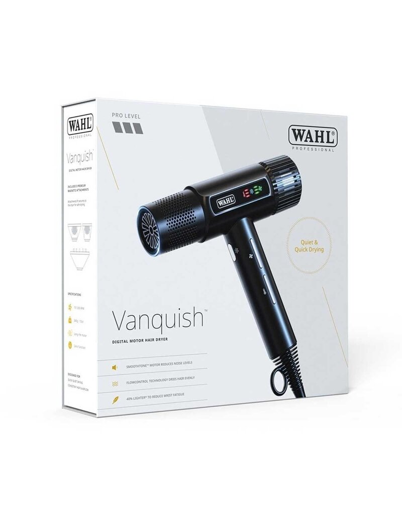 Wahl Wahl Vanquish Digitale Föhn 1600W  Zwart