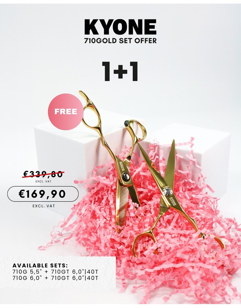 Kyone Kyone 710 6,0 Gold + Coupe 710T Gold 6,0