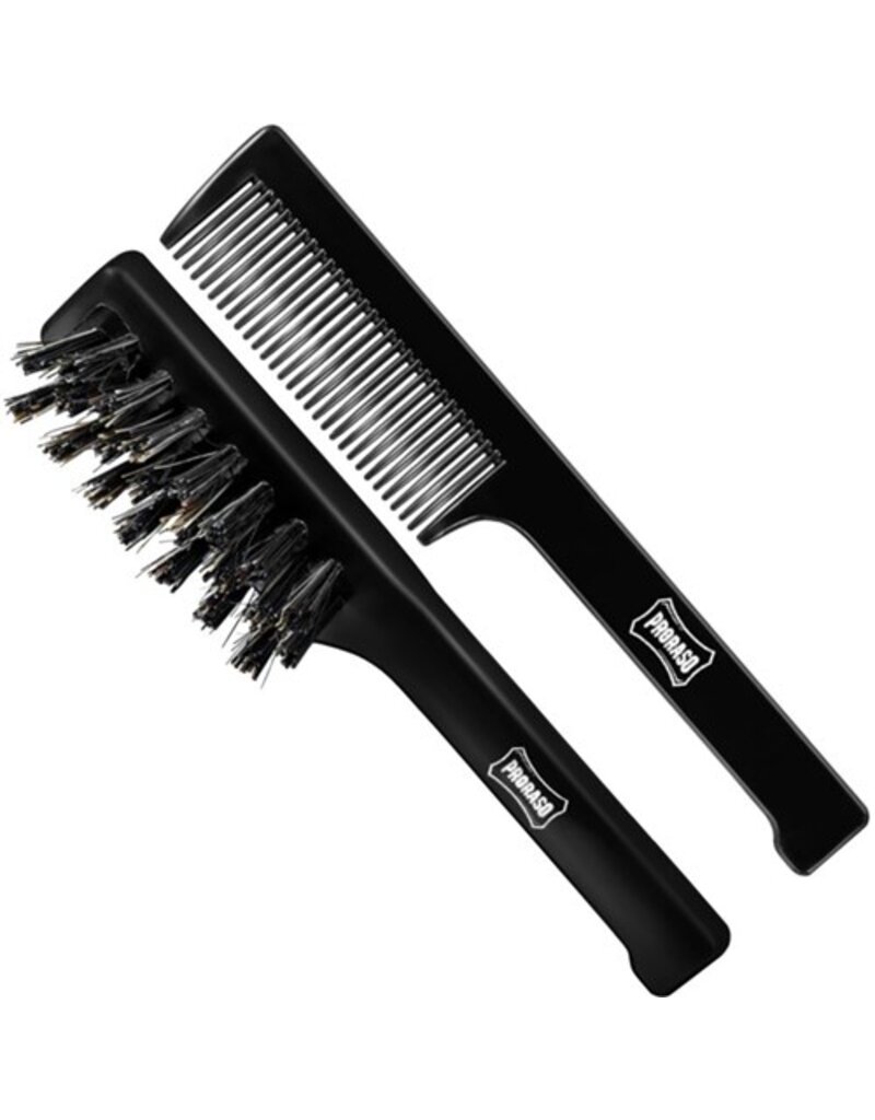 Proraso Proraso Set Kam En Borstel Voor De Snor + Baard