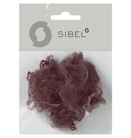 Sibel Haarknot Netje Bruin 2x