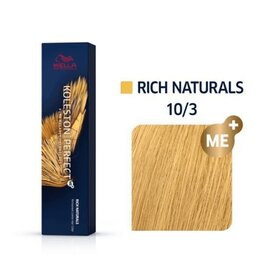 koleston 10.3  Koleston Perfect 60ml.  Zeer Licht Blond Goud