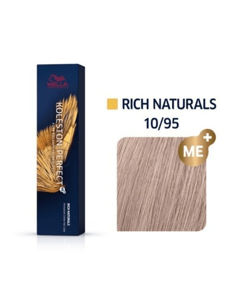 koleston 10.95  Koleston Perfect 60ml. Zeer Licht Blond Cendre Mahonie