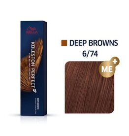 Koleston 6.74  Koleston Perfect 60ml. Donker Blond Koper Blond