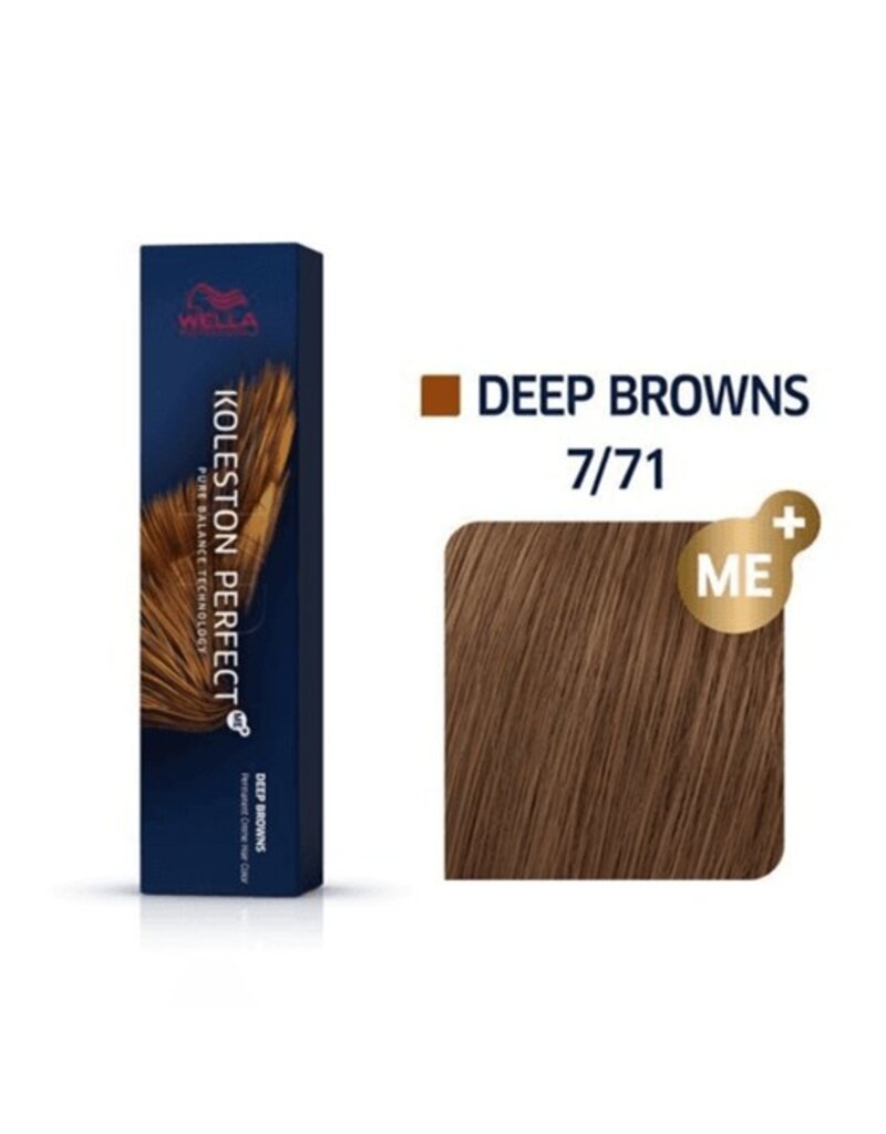 koleston 7.71  Koleston Perfect 60ml. Midden Blond Bruin Asch