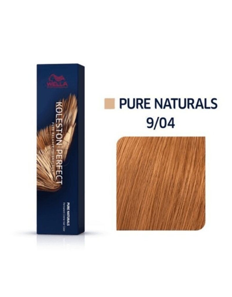 koleston K9.04  Koleston Perfect 60ml.  Licht Blond Natuur Rood