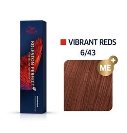 koleston 6.43   Vibrant Reds 60ml. D.Blond Rood Goud #