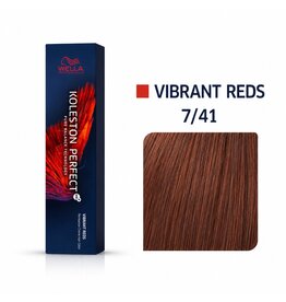 koleston 7.41  Vibrant Red  60ml.  Midden.Blond Rood #