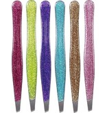 Sibel Pincet Glitter Coating Display 24 Stuks 6 Kleuren