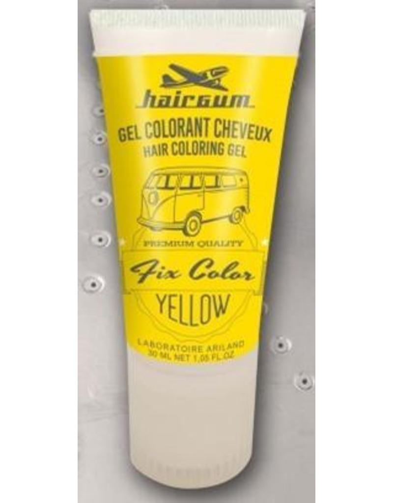 Fix Color Hairgum Kleur Gel 30ml. tube Geel