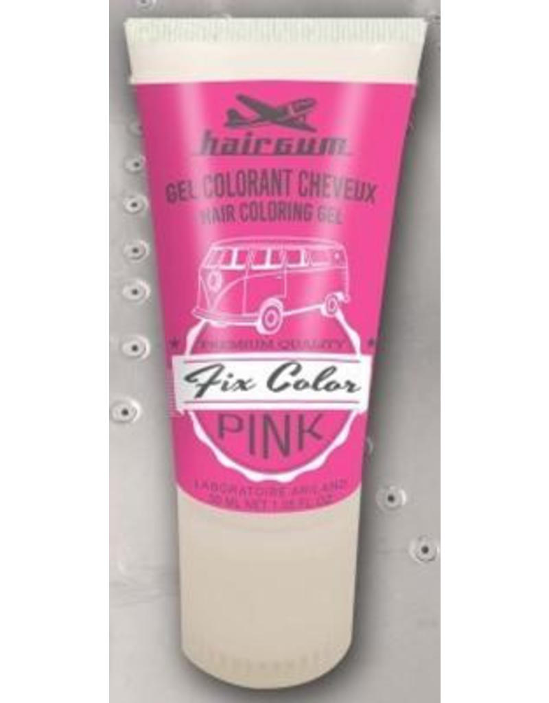 Fix Color Hairgum Kleur Gel 30ml. tube Roze