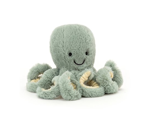Jellycat hug inky baby octopus Mevrouw Aardbei