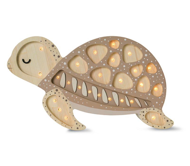 Little Lights lamp schildpad sand - Mevrouw Aardbei