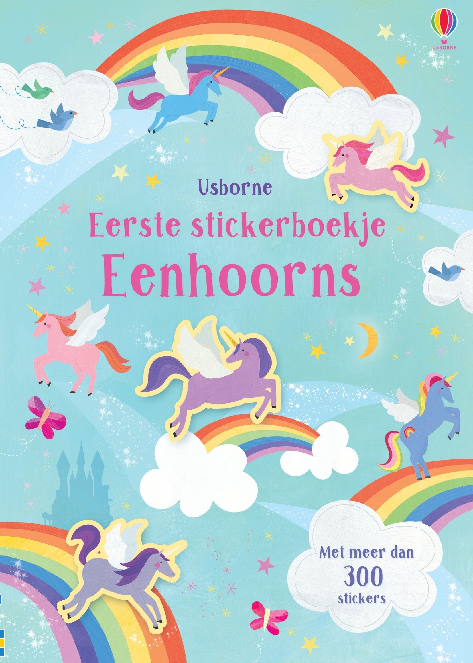 Eerste stickerboek - eenhoorns 3+