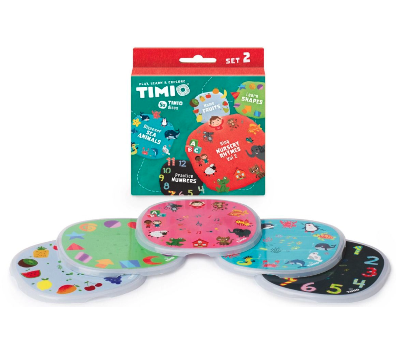 TIMIO Disc set 4 - Children's songs, Fairy Tale, Dinosaurs and Small Insects