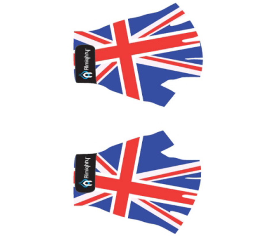 Almighty Step gloves English