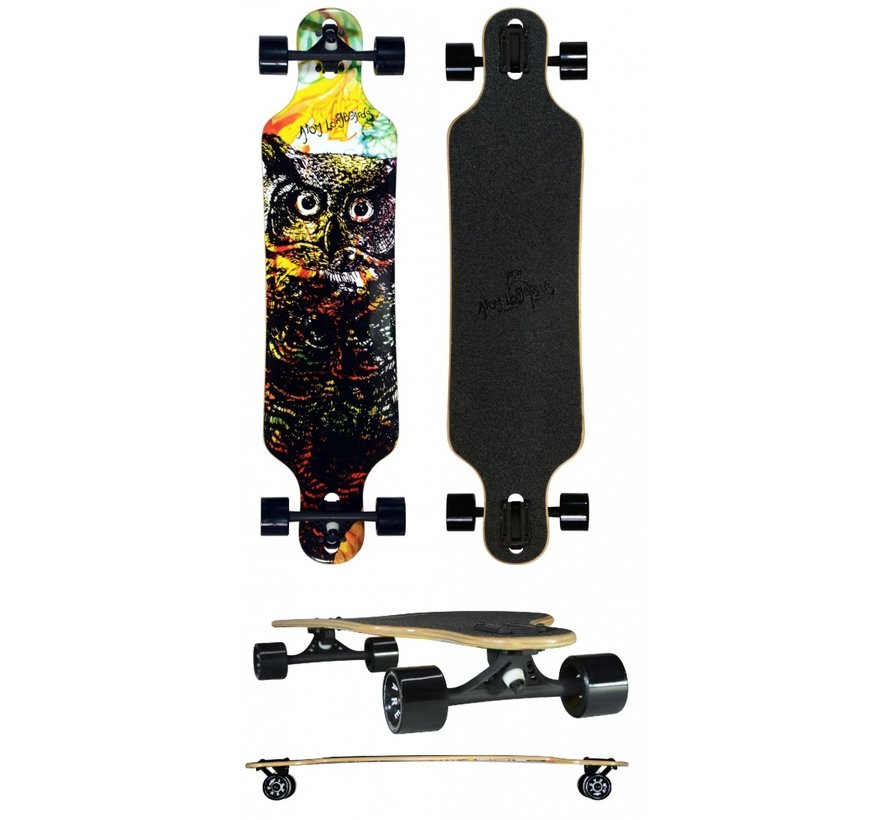 Longboard Atom 40 cali Owl drop przez longboard