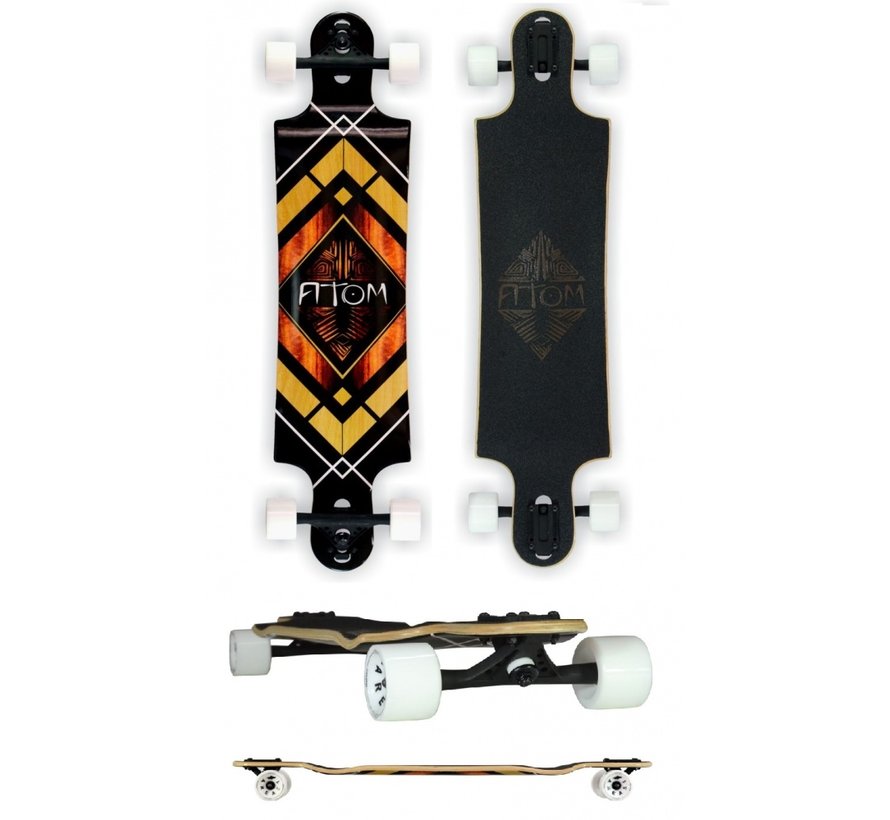 Longboard Atom 38 pouces Woody Diamond drop