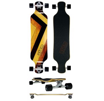 Atom Atom 39 inch Woody dropdeck  longboard