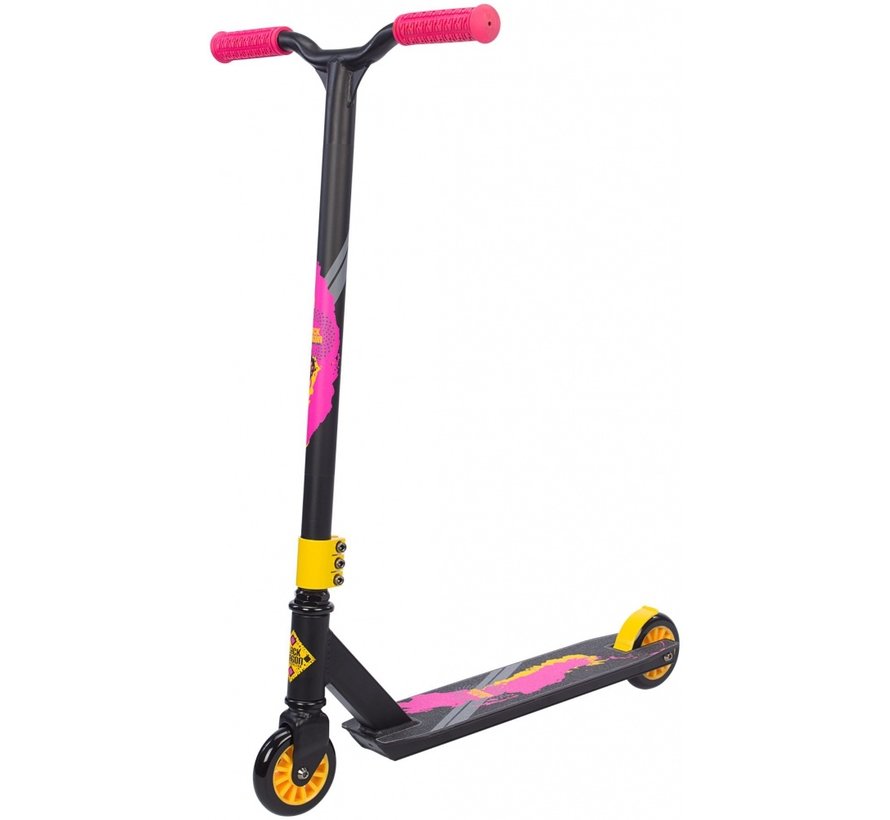 Black Dragon Basic stunt scooter Anthracite Yellow Pink