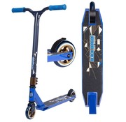 Black Dragon Trottinette freestyle Black Dragon bleue avec roues alucore