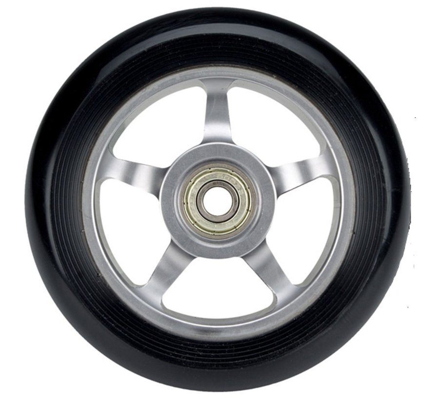 Black Dragon Alu Core Wheel 100mm Silver