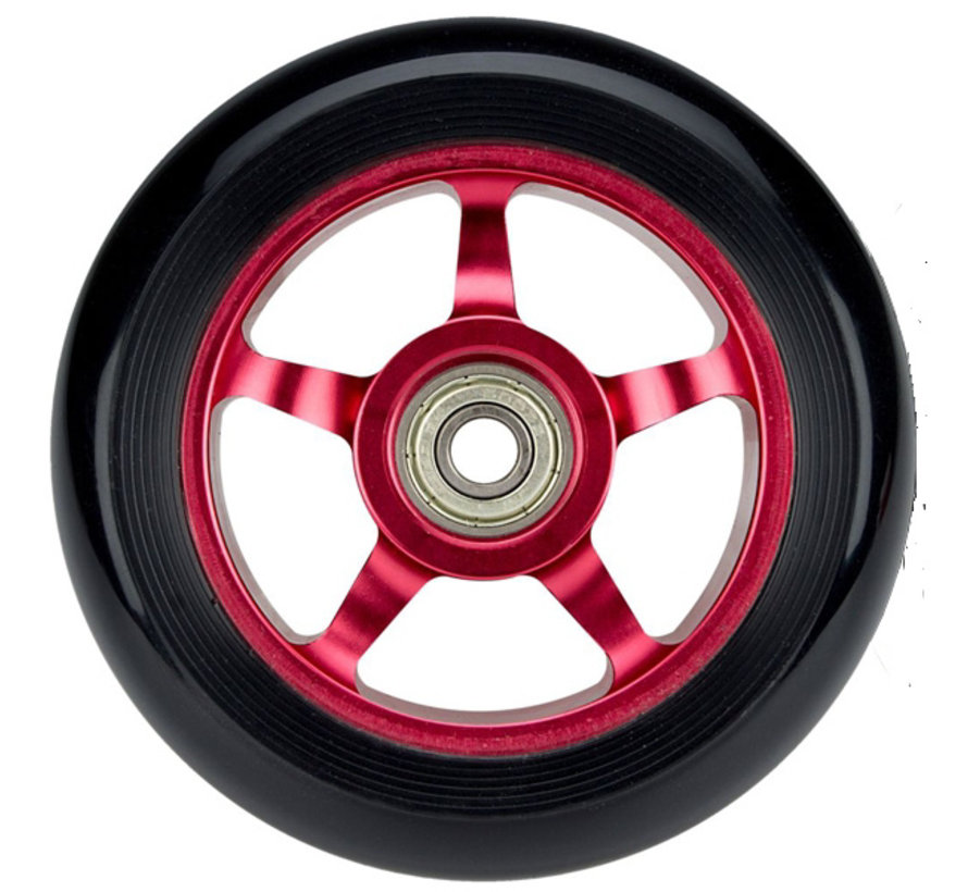 Black Dragon Alu Core Stunt Scooter Wheel 100mm Red