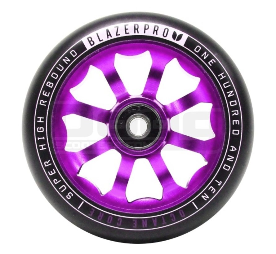 Ruota per monopattino acrobatico Blazer Pro Octane 110mm Viola