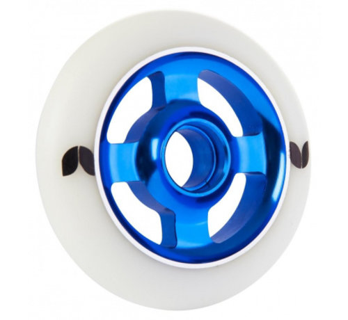 Blazer Pro  Blazer Pro 100mm Aluminum Core Stunt Scooter Wheel White/Blue