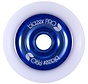Rueda para patinete acrobático Blazer Pro con núcleo de disco de aluminio de 100 mm, color azul