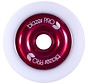 Rueda para patinete acrobático Blazer Pro con núcleo de disco de aluminio de 100 mm, color rojo