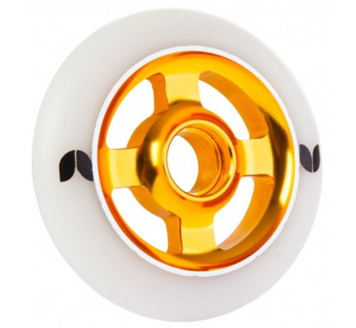 Blazer Pro  Blazer Pro 100mm Aluminum Core Stunt Scooter Wheel White/Gold