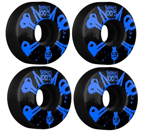 Bones Bones 100's Skateboard Roues V4 100A Noir