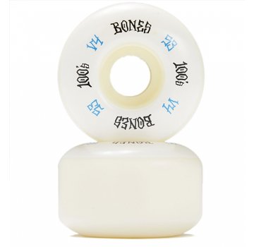 Bones Bones 100's Skateboard Wielen V4 100A White