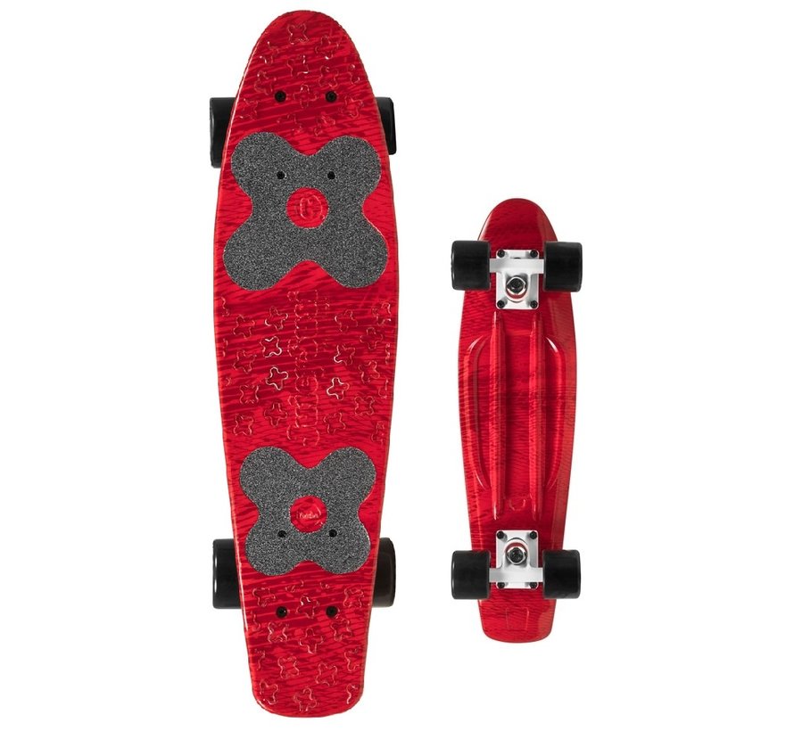 Skateboard Choke Juicy Susi 22,5" Rosso Zora