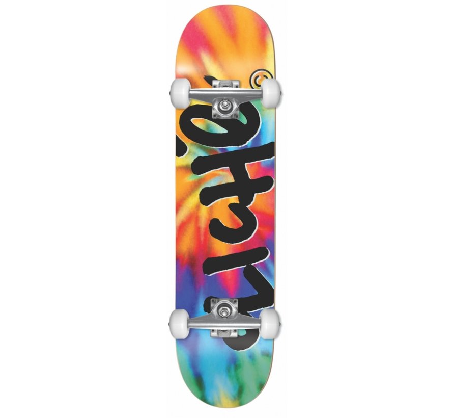 Cliche manuscrite First Push Skateboard 8.0 Tie Dye