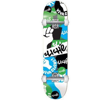 Cliche Cliche Patch First Skateboard 7.75 Blue/green