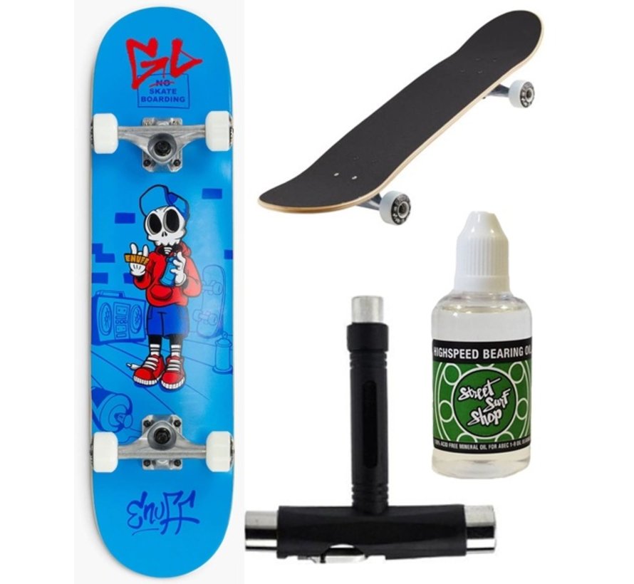 Enuff Skully Skateboard + pacchetto di manutenzione