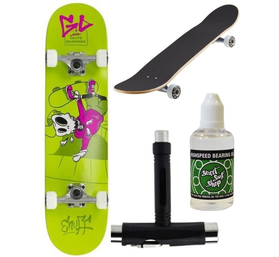 Enuff Skully Skateboard + Maintenance Package