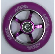 Crisp Crisp 100mm Spoke Alu Stunt Scooter Wheel Purple