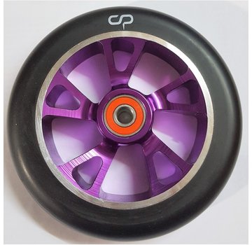 Crisp Crisp Drilled Alloy 125mm Wheel Purple