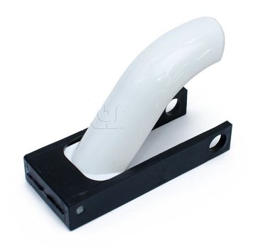 District Freno a distretto con pattino in gomma bianco