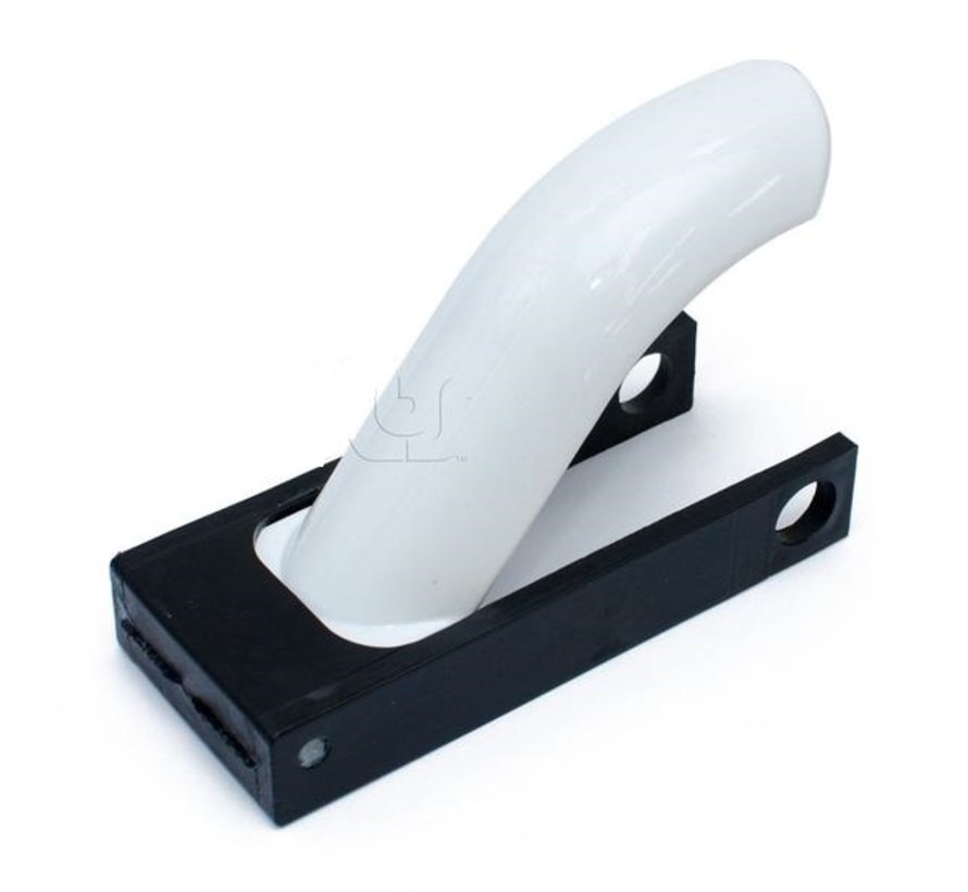 Hamulec rejonowy z podkładką gumową w kolorze białym