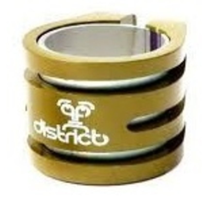 Morsetto leggero District Double oro