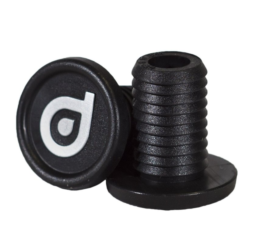 District Bar Ends Steel Black