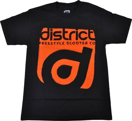 District  Timbro sulla maglietta dello scooter del distretto
