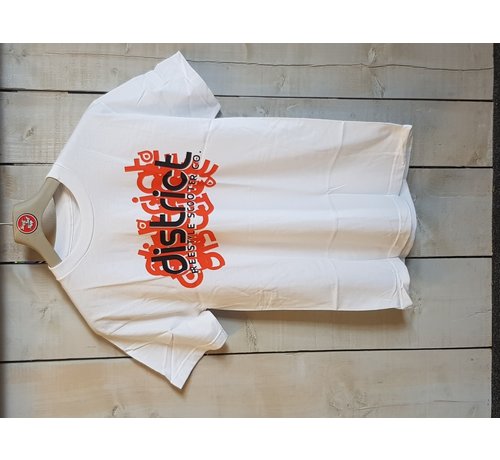 District  District Stunt Scooter T-shirt White