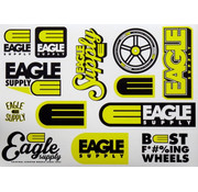 Eagle Supply Eagle-Versorgung-Aufkleber-Blatt