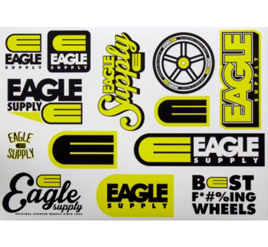 Foglio di adesivi Eagle Supply