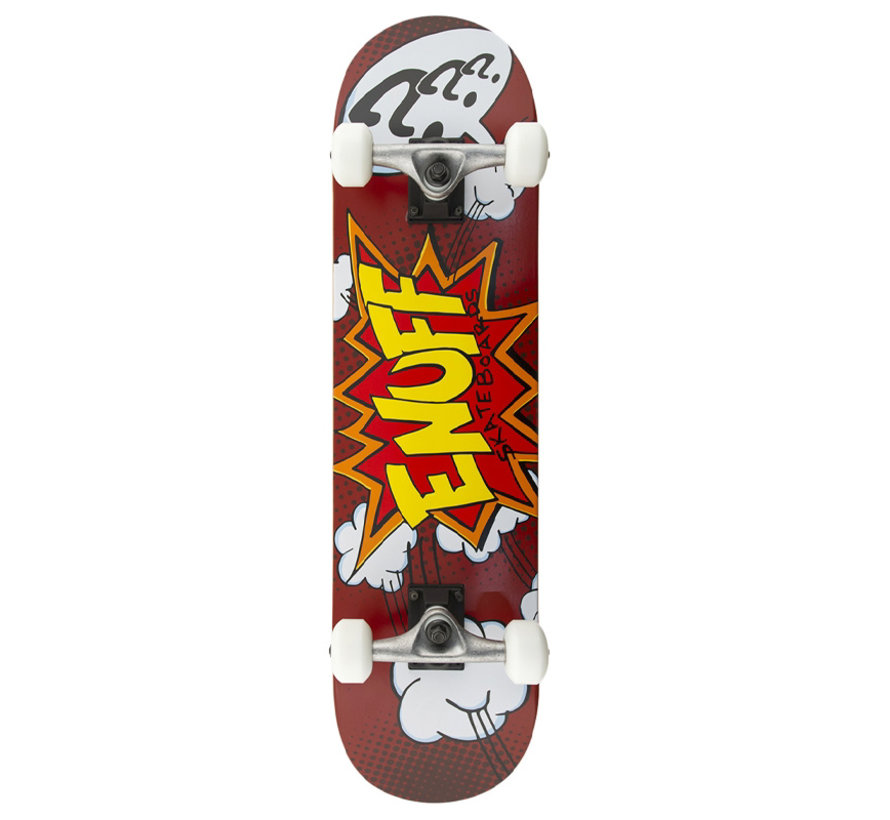 Enuff Pow 7.75" Skateboard Red